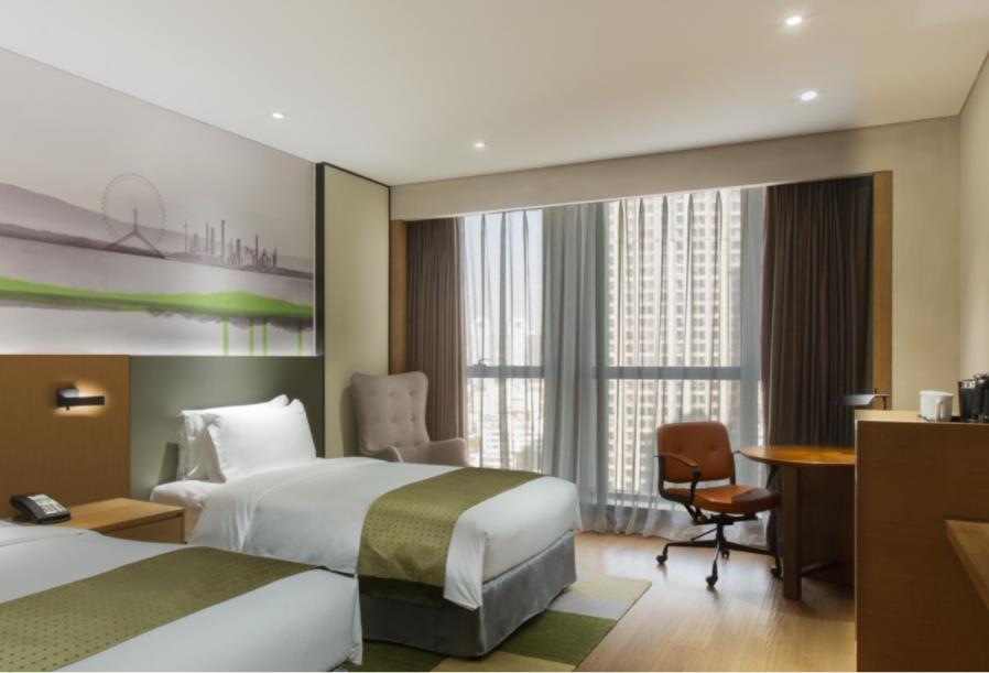 Holiday Inn & Suites Tianjin Downtown By Ihg,Tianjin Drum Tower,Joycity Shopping Mall,Tianjin Ancient Cultural Street,Haihe River,The Porcelain House,Convenient Access To Tianjin Binhai International Airport Ngoại thất bức ảnh