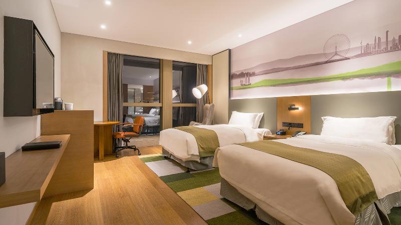 Holiday Inn & Suites Tianjin Downtown By Ihg,Tianjin Drum Tower,Joycity Shopping Mall,Tianjin Ancient Cultural Street,Haihe River,The Porcelain House,Convenient Access To Tianjin Binhai International Airport Ngoại thất bức ảnh
